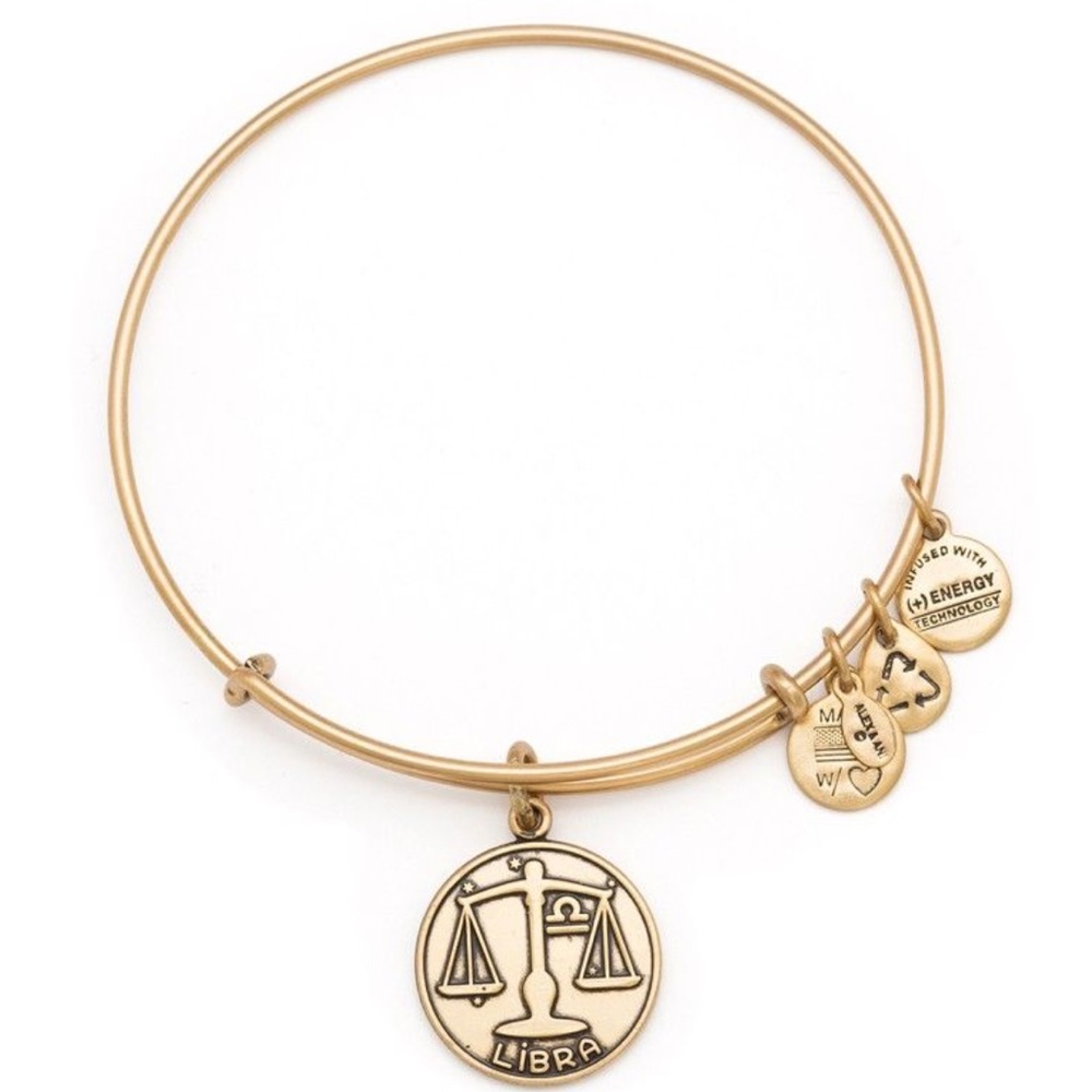 Alex and Ani Libra Charm Gold bracelet